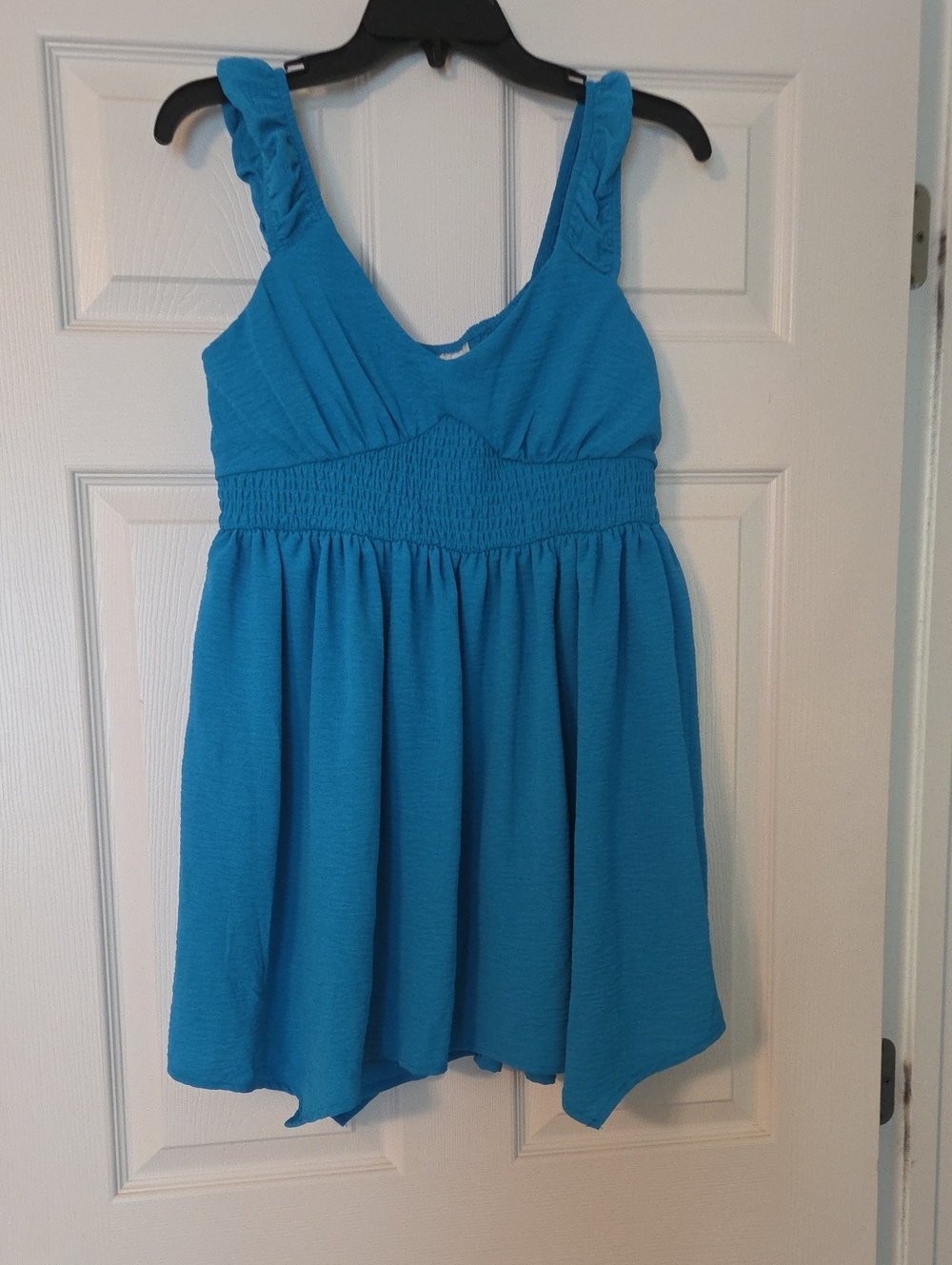 No Boundaries Teal Blue Mini Dress